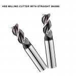 HSS MILLING CUTTER WITH STRAIGHT SHANK