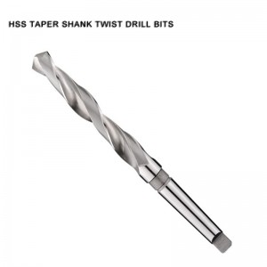 HSS TAPER SHANK TWIST DRILL BITS